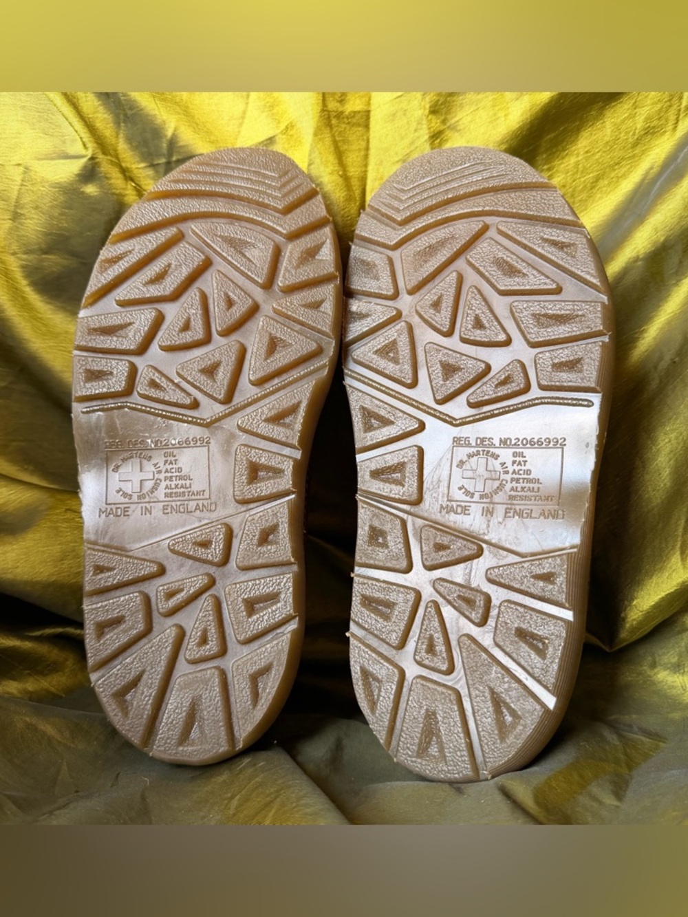 VINTAGE Dr. Martens 8209 Brown Leather Slide Sandals MIE Deadstock - Picture 5 of 6